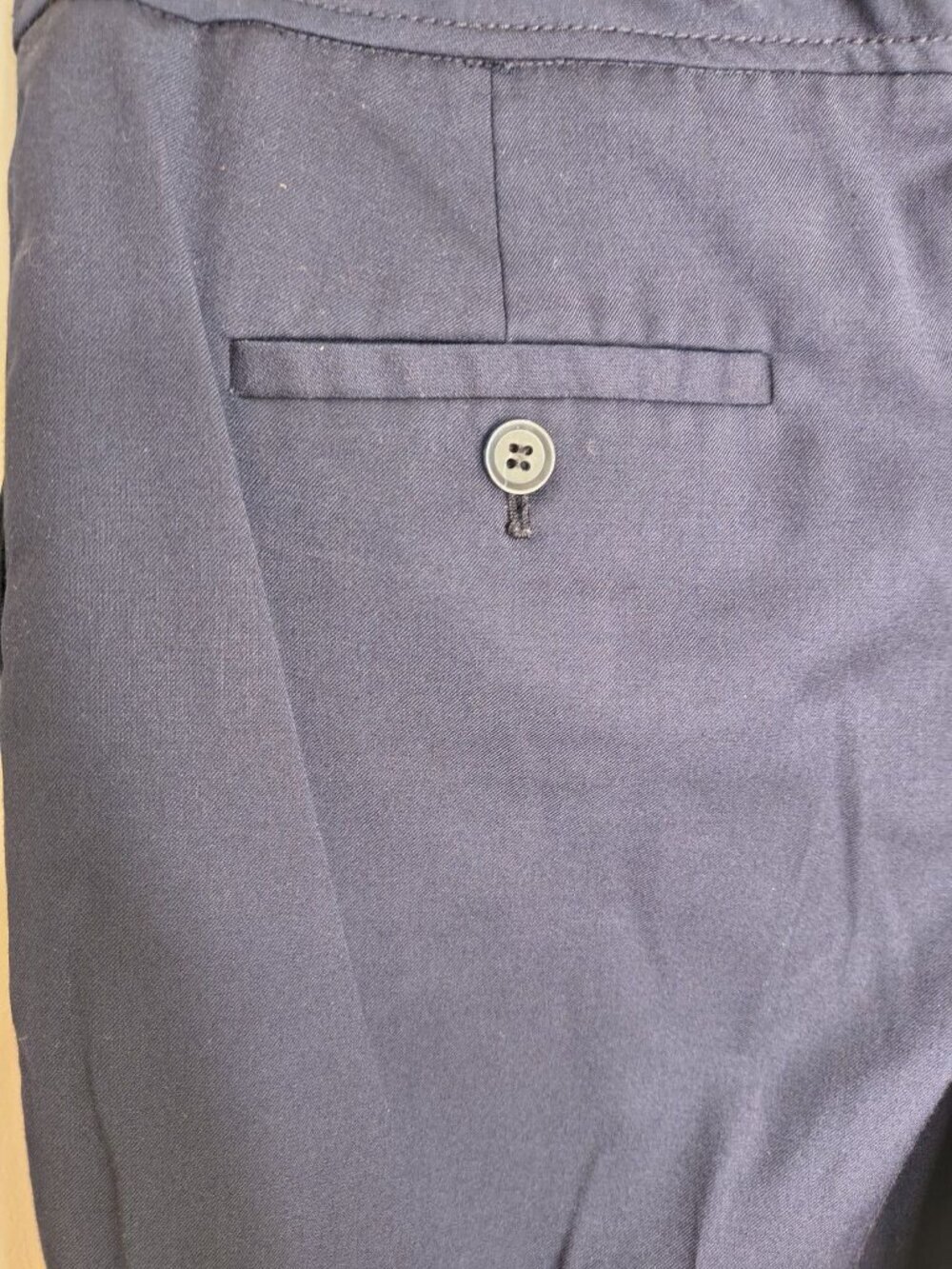 Pendleton Women's Size 6 Navy Blue Wool Blend Straight Leg Dress Pants - Picture 6 of 15